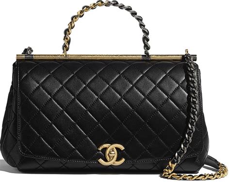 Chanel Large Flap Bag With Bi